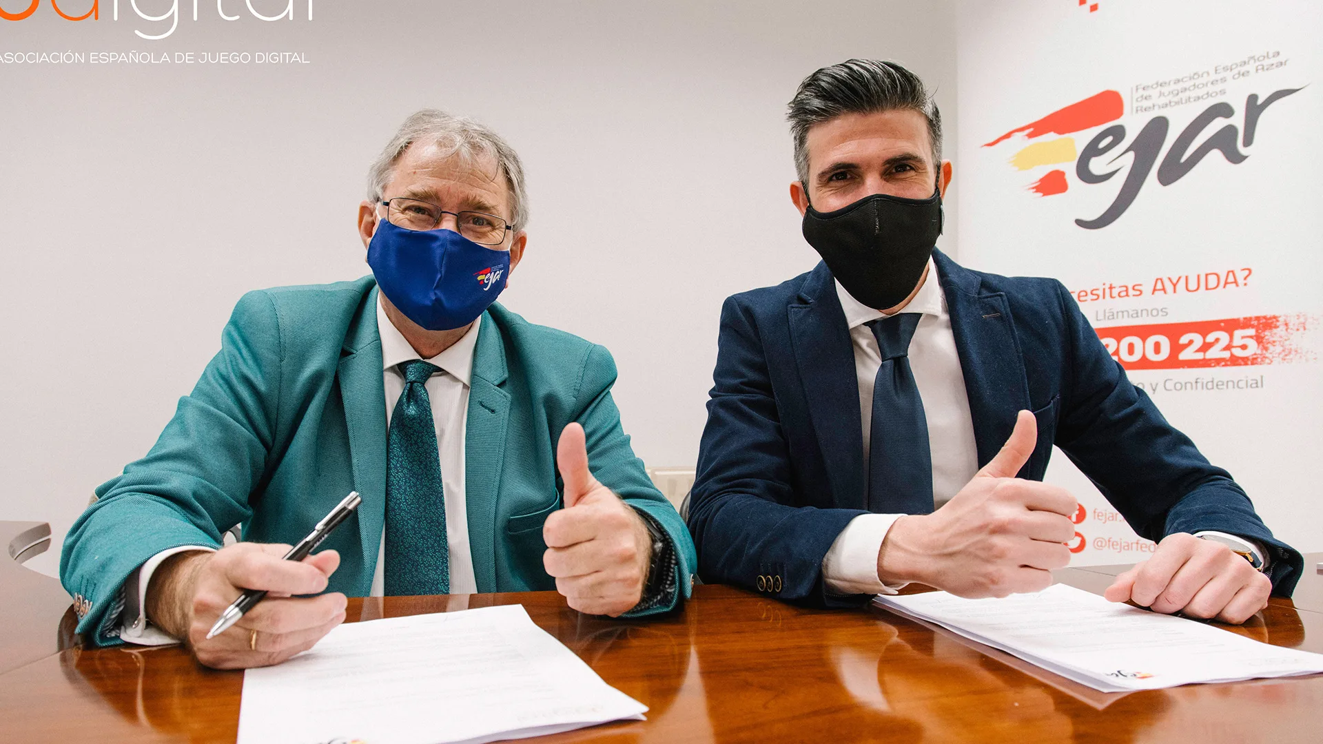 Jdigital y Fejar firman un acuerdo de colaboración en materia de juego seguro y responsable